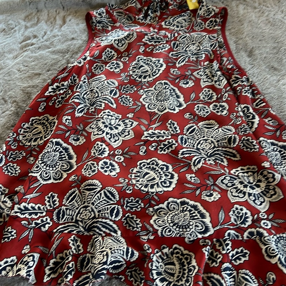 Madewell Silk Tie Back Blouse